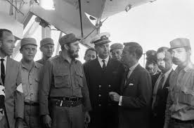 Bildresultat för fidel Castro y su primera visita a venezuela el 23 de enero de 1959