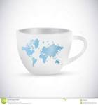 World coffee mug