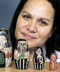 CULTURAL &#39;INSULT&#39;: Aroha Mead says the dolls are cheap and simplistic. &#39;They certainly don&#39;t have anything to do with Maori culture&#39; - 361230