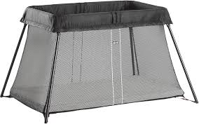 BabyBjörn Travel Cot Light, Black : Amazon.co.uk: Baby Products