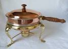 Vintage silver plated chafing dish