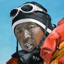 Sherpa and two times Everest climber Stephen Dawa Sherpa were honored with khada by CA Member Dudhkumari Hamal, CDO Tek Bahadur KC and representatives of ... - Apa-Sherpa-early-1960s
