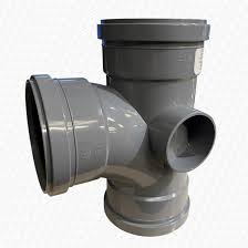 110mm Light Grey Soil Pipe Tee with Boss Fittings | T ...