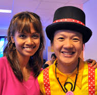 Birthday party photo with celebrity Ariati Tyeb. MediaCorp Suria celebrity. Ariati Tyeb - birthday_party_celebrity_Ariati_Tyeb