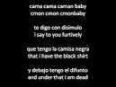 La camisa negra lyrics - English translation