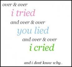 Sad Break Up Quotes Sad Quotes Tumblr About Love That Make You Cry ... via Relatably.com