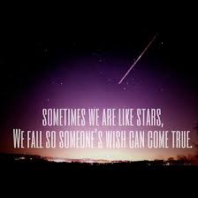 Falling Stars Quotes. QuotesGram via Relatably.com