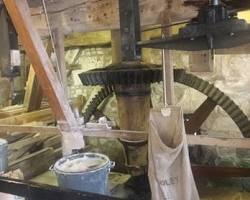 Brindley Mill  Interior view of the mill machinery