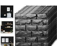 Modern 3d foam wallpaper and metallic accents