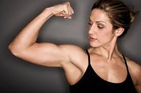 Image result for muscles on women cartoon