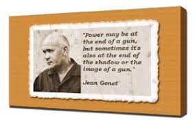 Jean Genet Quotes 4 - Canvas Art Print: Amazon.co.uk: Kitchen &amp; Home via Relatably.com