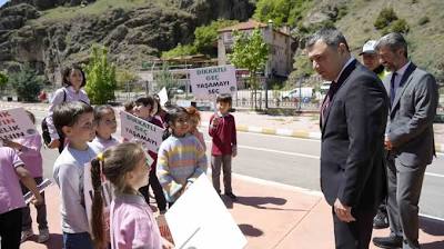 Gümüşhane'de “Karayolu Trafik Güvenliği ve Karayolu Trafik Haftası” etkinlikleri İhlas Haber Ajansı