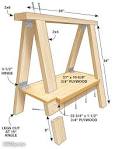 Building sawhorses -