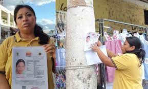 Busca a su hijo desaparecido en Mérida