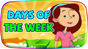 Картинки по запросу days of the week картинки