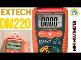 EXTECH CHEAP-O Mini DM220 Multimeter Review & Teardown ...