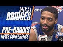 Mikal Bridges previews Knicks-Hawks and the playoff ‘chess match’