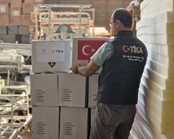 Türk fırkateyn UNIFIL Lübnan insani yardım TİKA fotoğrafı resmi