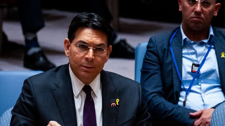 At UN, Danon defends West Bank settlements, saying 'We are not going anywhere'; rejects 'settler violence' label as prejudice