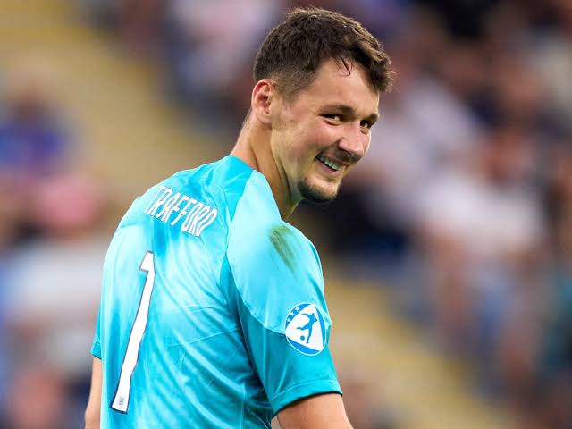 James Trafford is the rising star with designs on being England’s No 1