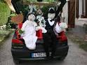 Voiture balai mariage originale