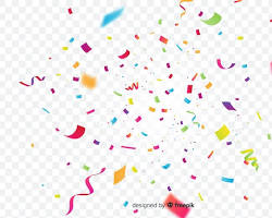 Imagine cu Colorful confetti