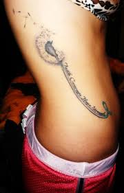 Dandelion tattoo. Faith courage hope strength | Tattoos &amp; Quotes ... via Relatably.com