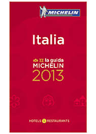 la guida Michelin 2013