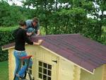 Refaire la toiture de sa cabane de jardin - m