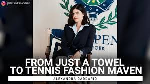 Alexandra Daddario's Style Evolution: From Towel to Tennis Fashion!