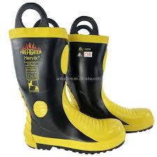 EN Certificate NFPA Firefighting Safety Fire Fighter Boots