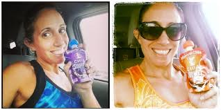 It&#39;s important to coordinate your Mamma Chia Squeezes to your workout clothes. Now that&#39;s really living Chia Vitality! - MammaChia_collage