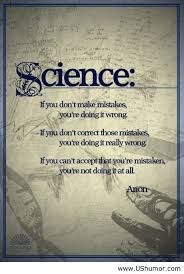 Funny Science Quotes. QuotesGram via Relatably.com