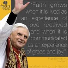 Pope Benedict quotes on Pinterest | Catholic Quotes, Catholic and ... via Relatably.com