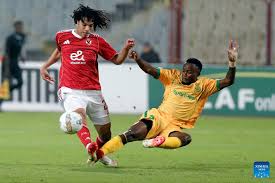 CAF Champions League match: Al Ahly FC of Egypt vs. Young Africans of Tanzania