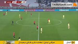 گل دوم میکل اویارزابال به گرجستان (گرجستان 0-4 اسپانیا)