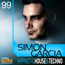 GARCIA, Simon - Hypnotic House &amp; Techno (Sample Pack WAV) (Front Cover &middot; SIMON GARCIA &middot; Hypnotic House &amp; Techno (Sample Pack WAV) - CS1962226-02A-BIG