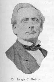 Dr. Joseph Craven ROBINS [Parents] [image] was born 1, 2 on Jun 01 1806 in Sunbury, Northumberland County, Pennsylvania. - 83200