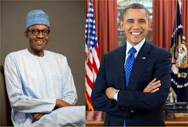 Image result for photos of obama welcoming buhari to white house