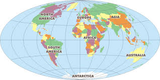 Αποτέλεσμα εικόνας για world map continents