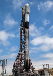 SpaceX Falcon 9 rocket prepared for launch