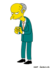 Resultado de imagen de ilustraciones del malo de los simpson