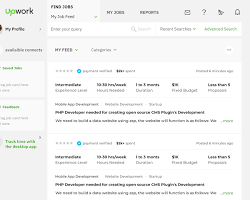 Image de Upwork Interface