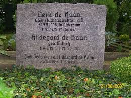 Grab von Derk Haan, de (16.05.1908-09.01.1975), Friedhof Bargebur