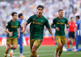Cucho Hernández: «Al nivel que estamos ahora, un empate en un campo tan difícil como este nos sabe a poco»
