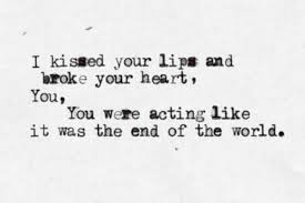 U2 Until The End Of The World Quote (About black and white, break ... via Relatably.com