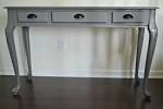 Painted console table