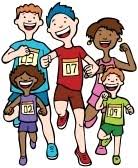 Image result for children running clipart