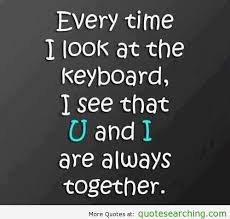 Finest nine renowned quotes about keyboard photograph German ... via Relatably.com