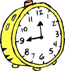 Resultat d'imatges de clock clipart